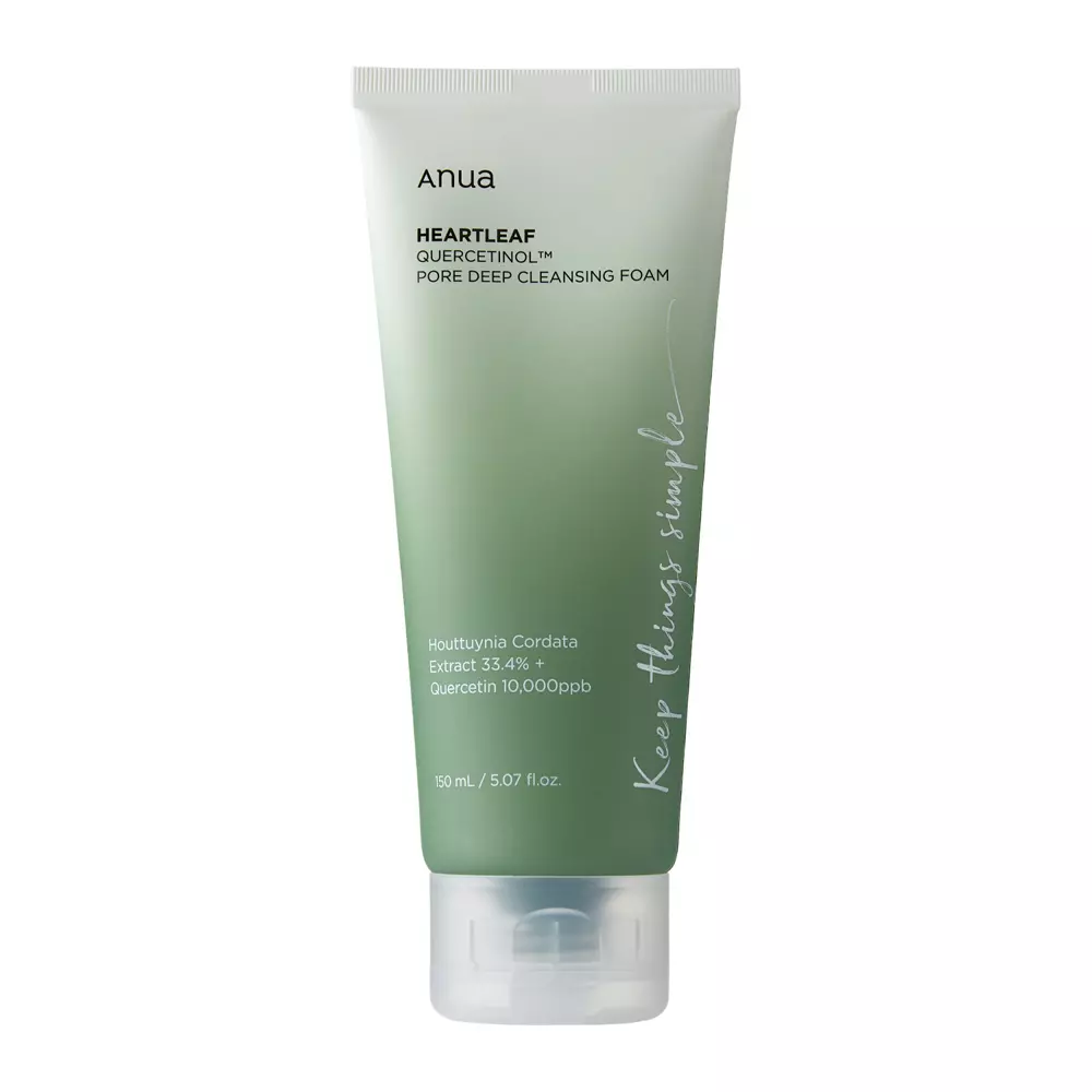 Anua - Heartleaf Quercetinol Pore Deep Cleansing Foam - 150ml