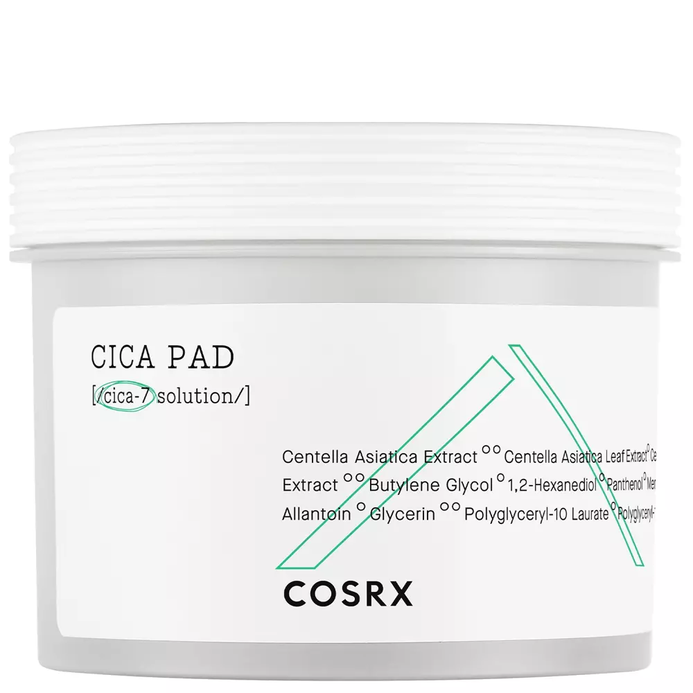 Cosrx - Pure Fit Cica Pad - Multifunctional Tonic in Flake Form with CICA-7 Complex - 90pcs