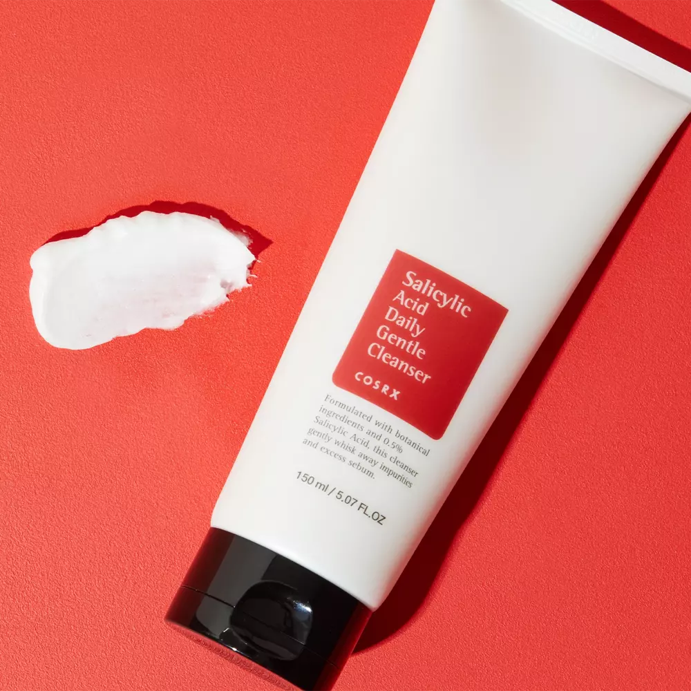 Cosrx - Salicylic Acid Daily Gentle Cleanser - Face Washing Foam with Salicylic Acid - 150ml - Image 2