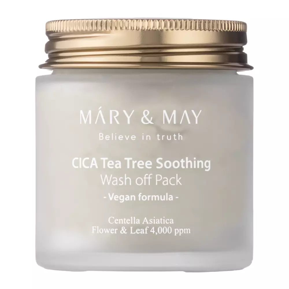 Mary&May CICA Tea Tree Soothing Wash off Pack - Clay Mask - 125g