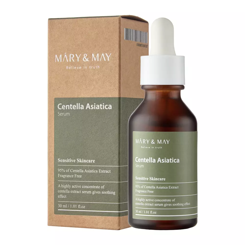 Mary&May Centella Asiatica Serum - Facial Serum with Centella Asiatica - 30ml - Image 2