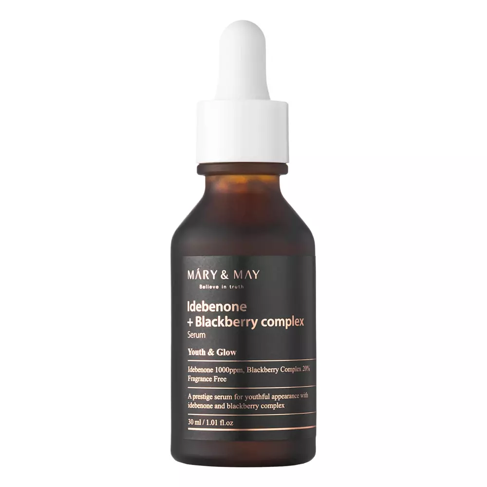 Mary&May Idebenone and Blackberry Complex Serum - Anti-Aging Serum with Idebenone - 30ml