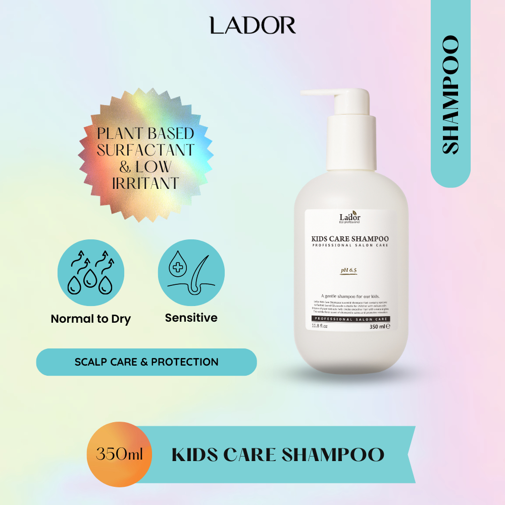 Lador Kids Care Shampoo Σαμπουάν Για Παιδιά Χωρίς Θειικά Αλατα (Sulfate-Free) 350ml - Image 2