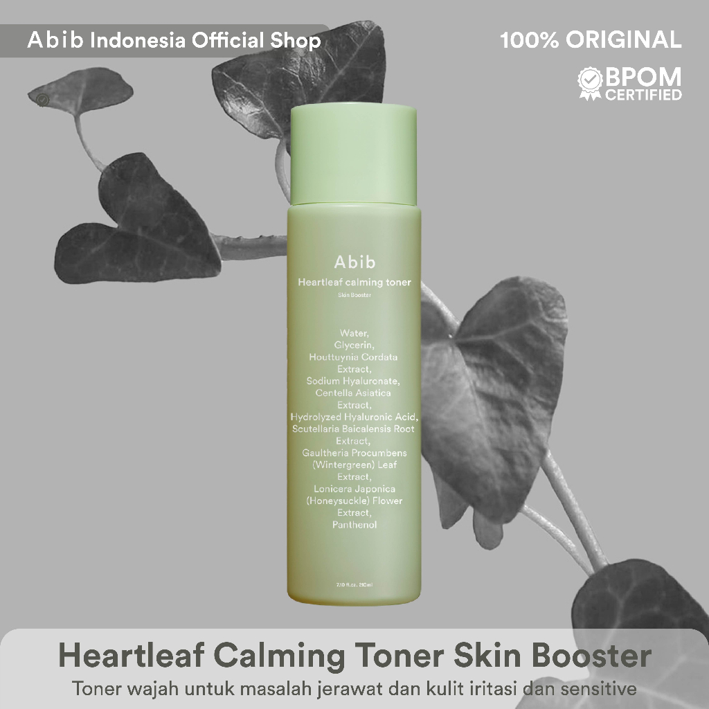 Abib - Heartleaf Calming Toner Skin Booster - Soothing Face Toner - 200ml - Image 3