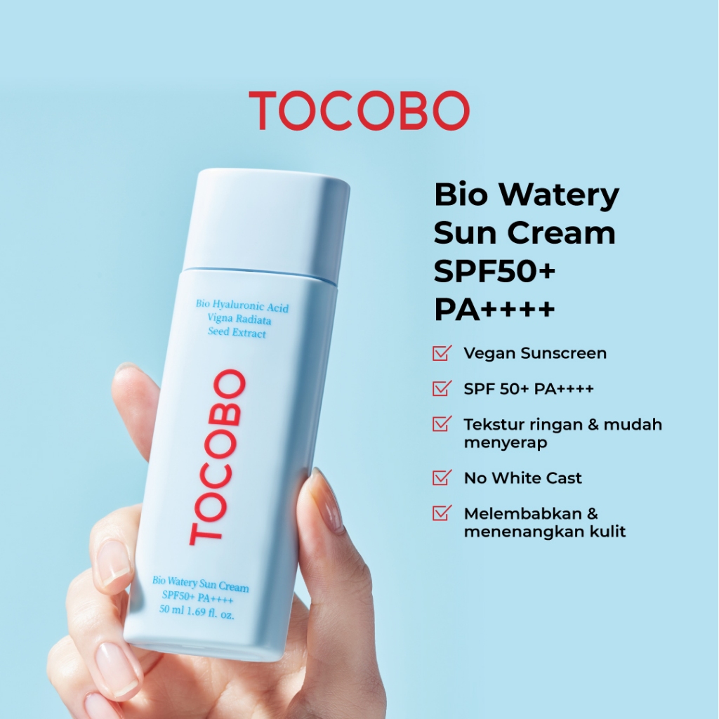 Tocobo - Bio Watery Sun Cream - SPF50 PA++++ - Filter Cream - 50ml - Image 2