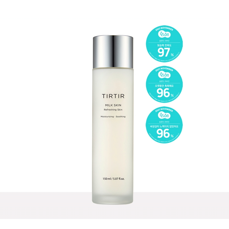 TIRTIR - Milk Skin Toner Light - Moisturizing Toner with Rice Extract - 150ml