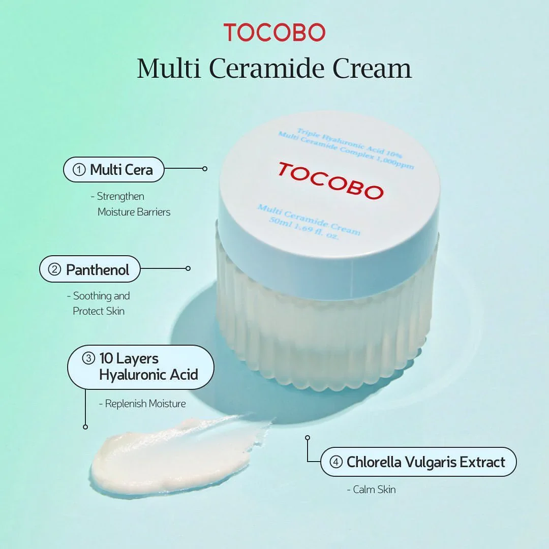 Tocobo - Multi Ceramide Cream - Ceramide Cream - 50ml - Image 2