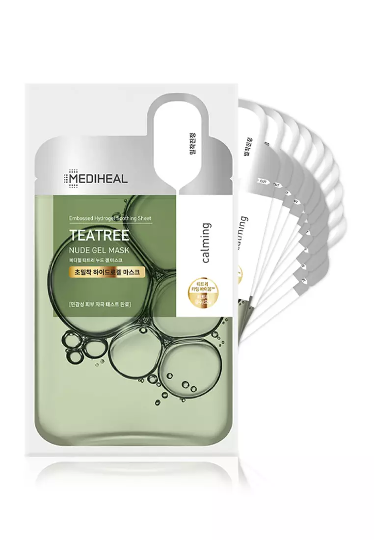 Mediheal Teatree Nude Gel Mask- Καταπραϋντική μάσκα με τειόδεντρο και προβιοτικά