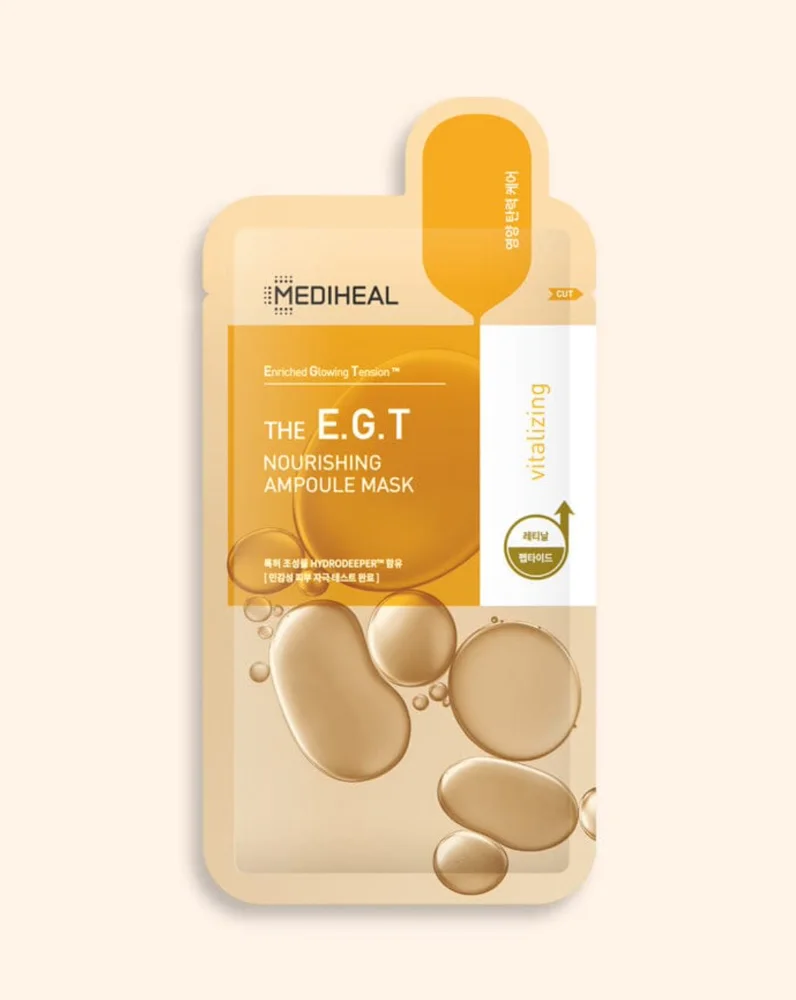 Mediheal The E.G.T Nourishing Ampoule Mask – Μάσκα σύσφιξης με ρετινάλη και πεπτίδια - Image 3