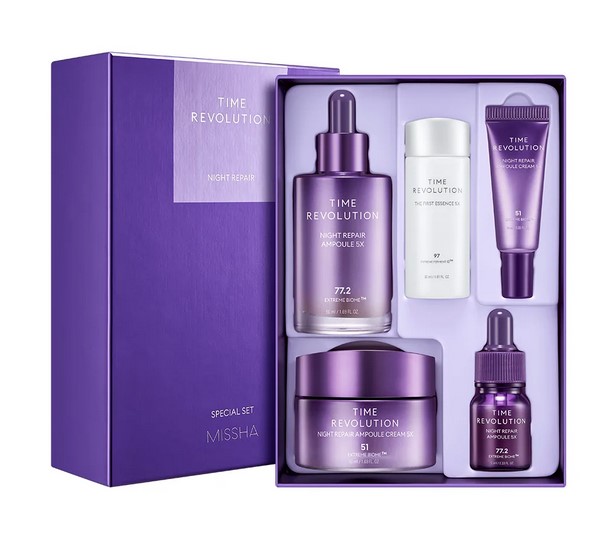 MISSHA Time Revolution Night Repair Special Set 5x - Image 2