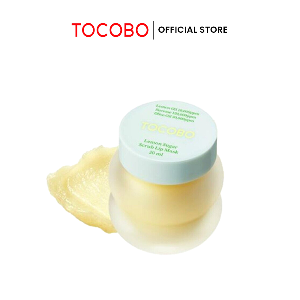 Tocobo - Lemon Sugar Scrub Lip Mask - 20ml
