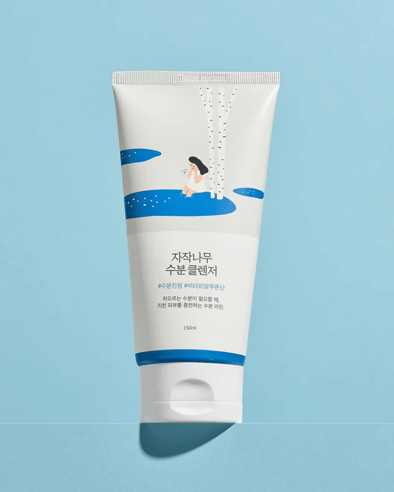 Round Lab - Birch Juice Moisturizing Cleanser - Moisturizing Face Wash Gel with Birch Juice - 150ml