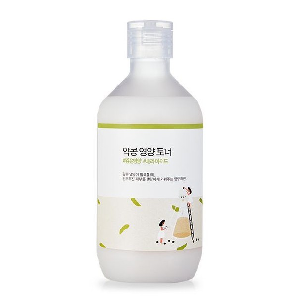 Round Lab - Soybean Nourishing Toner - Nourishing toner with black soy extract - 300 ml