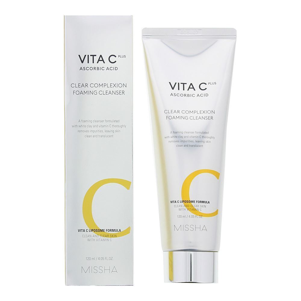 MISSHA Vita C Plus Clear Complexion Foaming Cleanser 120ml - Image 2