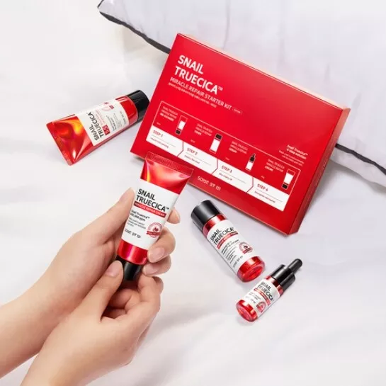 Some by Mi - Snail Truecica Miracle Repair Starter Kit - Cosmetic Kit for Problem Skin - Image 2