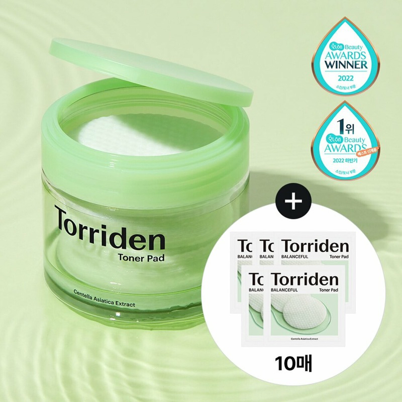 Torriden - Balanceful - Cica Toner Pad - Balancing Face Pads - 60pcs - Image 3