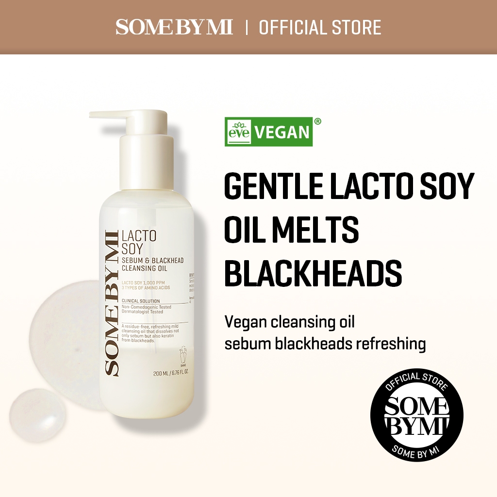 Some By Mi Lacto Soy Sebum & Blackhead Cleansing Oil 200ml - Image 2