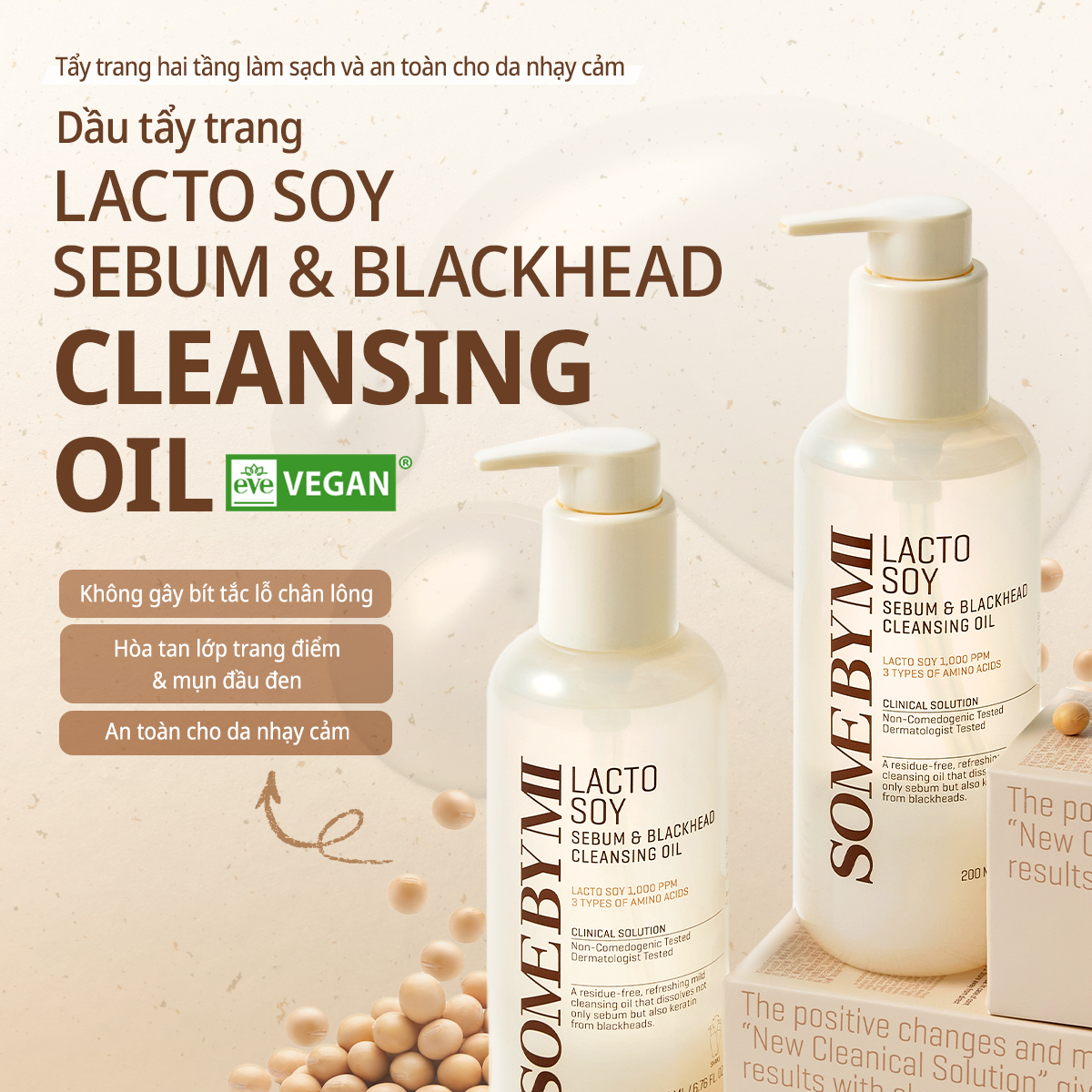 Some By Mi Lacto Soy Sebum & Blackhead Cleansing Oil 200ml - Image 3