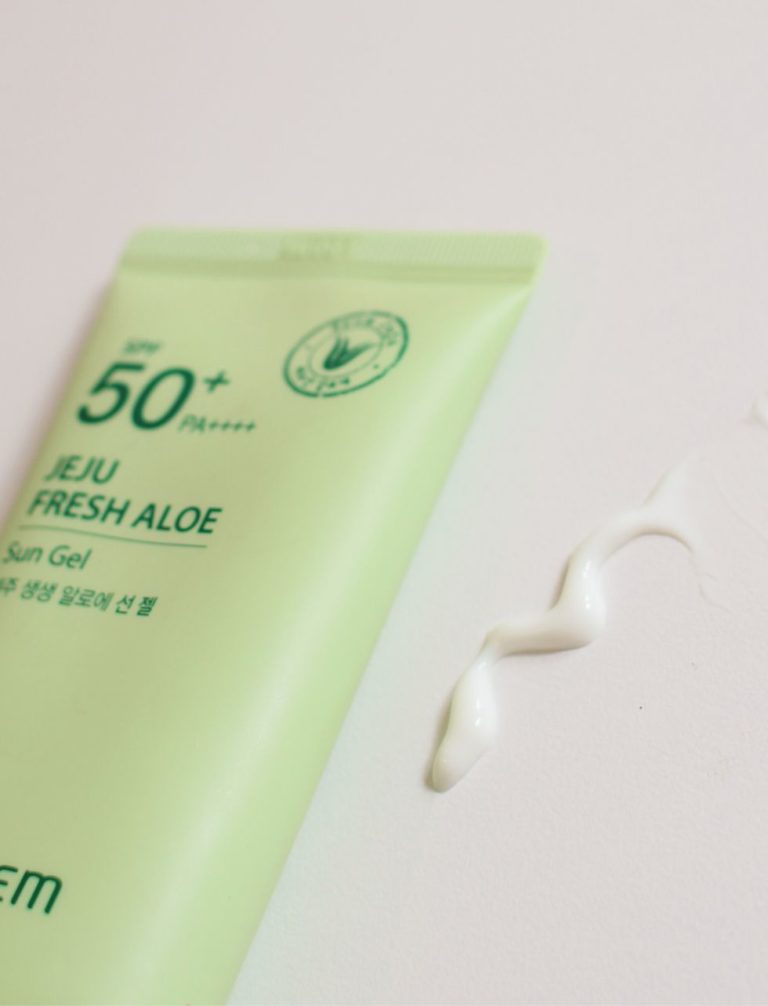 THE SAEM Jeju Fresh Aloe Sun Gel 50ml - Image 2