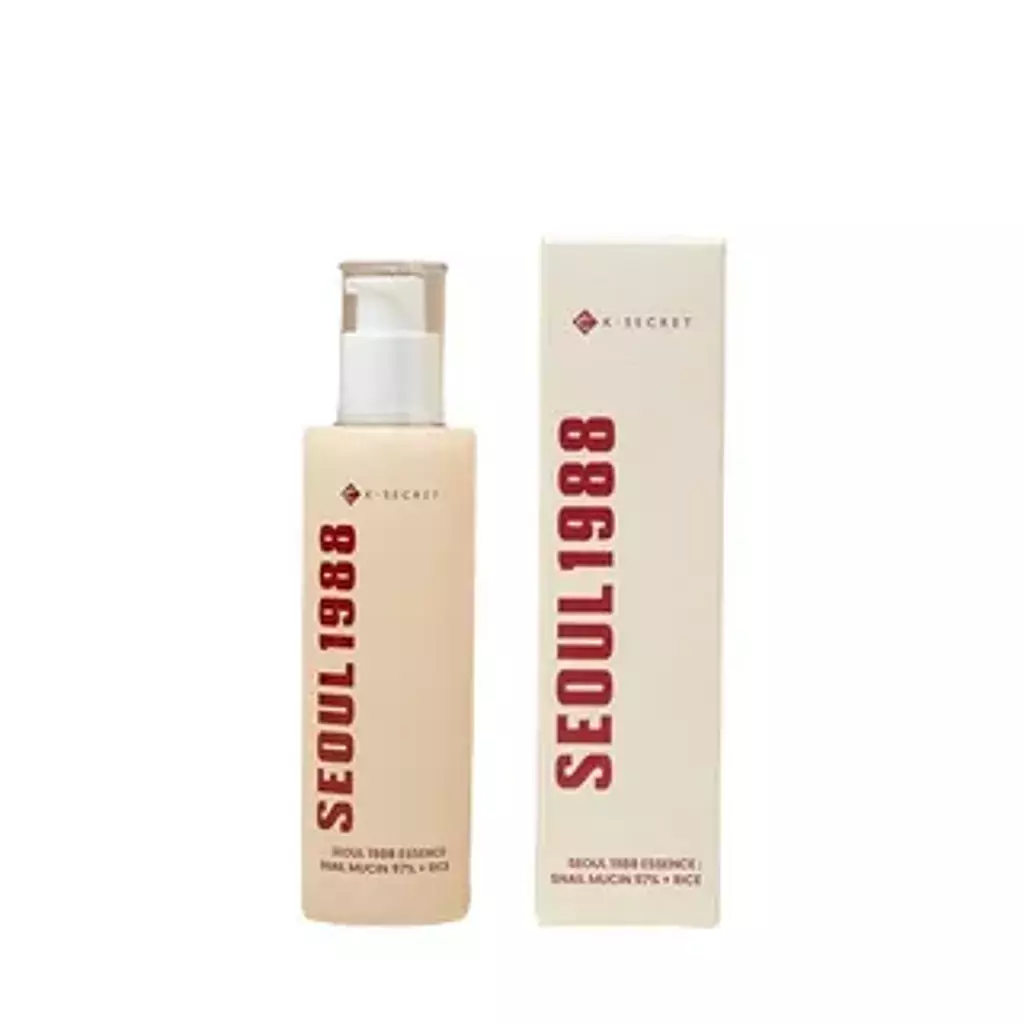 K-SECRET SEOUL 1988 Essence: Snail Mucin 97% + Rice, 100ml