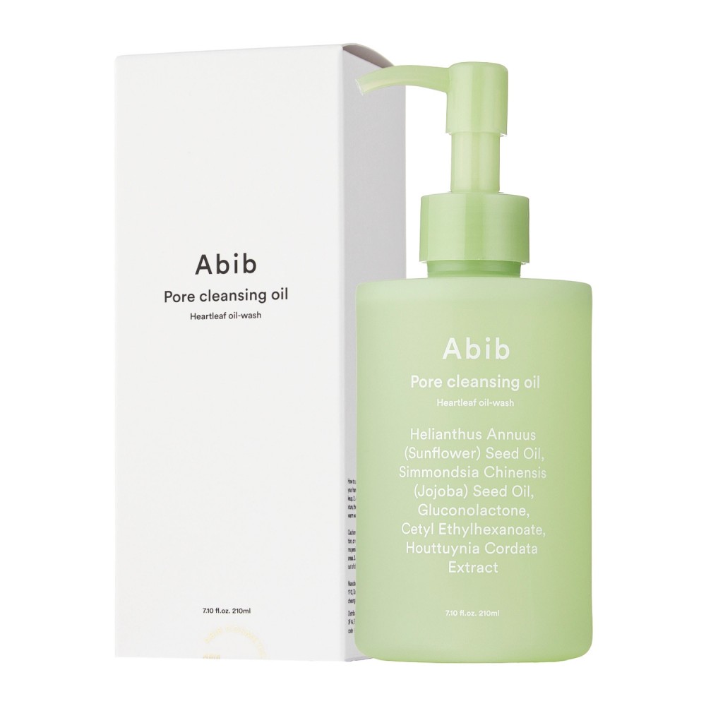 Abib - Pore Cleansing Oil Heartleaf Oil-Wash - Sebum Reducing Makeup Remover Oil - 200ml