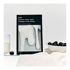 Abib - Gummy Sheet Mask Collagen Milk Sticker - Moisturizing and Brightening Sheet Mask - 27ml - Image 3
