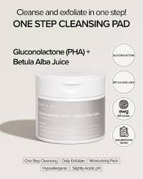 Mary&May Gluconolactone (PHA)+Betula Alba Juice Cleansing Pad - Purifying and Peeling Pads - 70pcs - Image 3