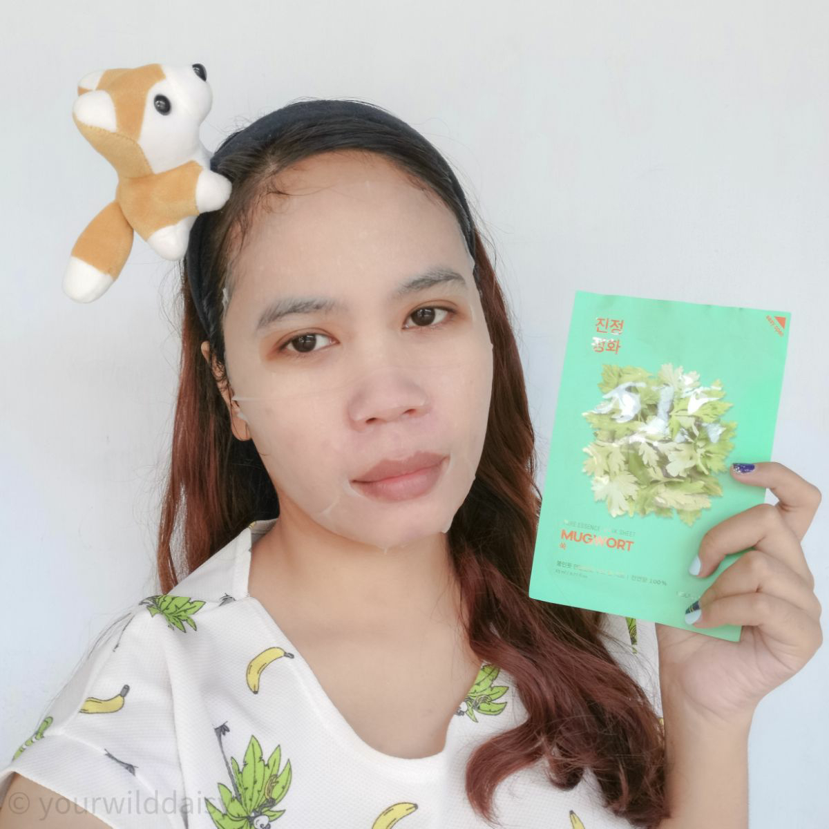 Holika Holika Pure Essence Mask Sheet Mugwort 23ml - Image 2