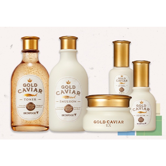 SKINFOOD Gold Caviar EX Lifting Eye Serum 32ml - Image 2