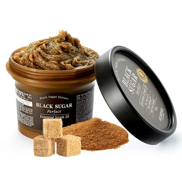SKINFOOD Black Sugar Perfect Essential Scrub 2X 210g - Image 2