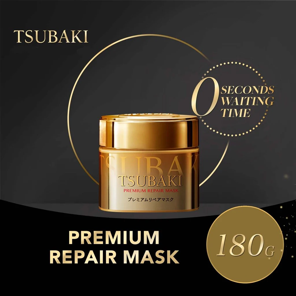 Tsubaki Premium Repair mask- Μάσκα αναδόμησης για τα ταλαιπωρημένα μαλλιά