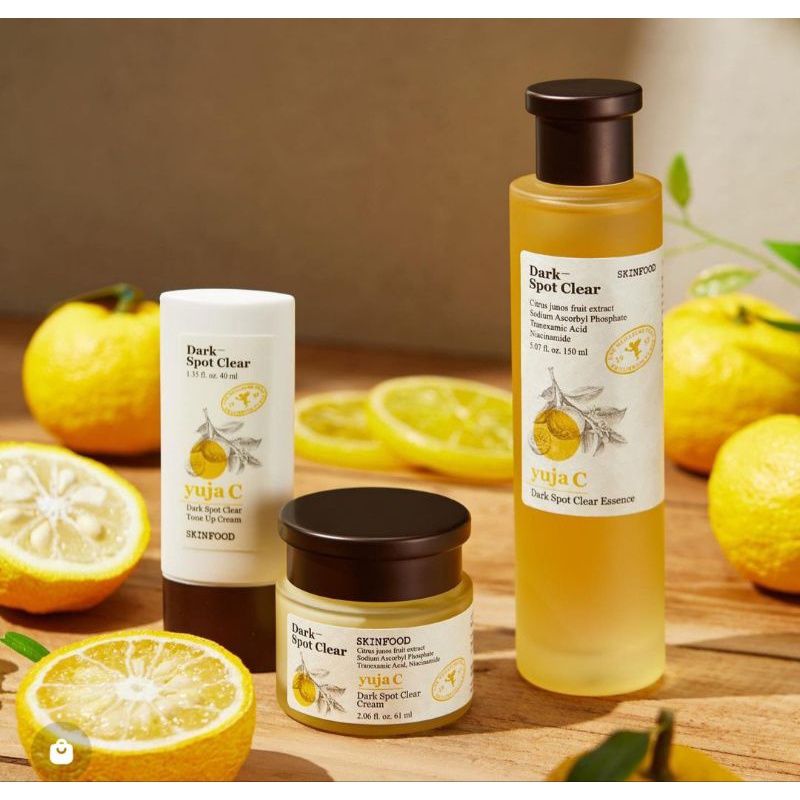 Skinfood Yuja C Dark Spot Clear Cream – Ενυδατική κρέμα με βιταμινή C για τις σκούρες κηλίδες 61ml - Image 2