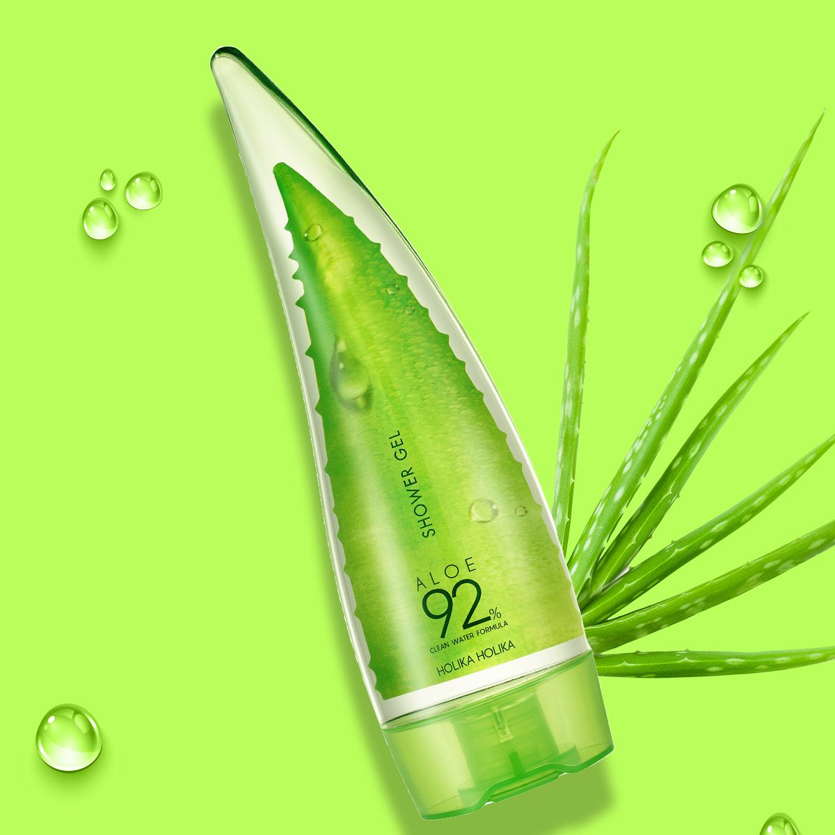 Holika Holika Aloe 92% Shower Gel Αφρόλουτρο 250ml - Image 3