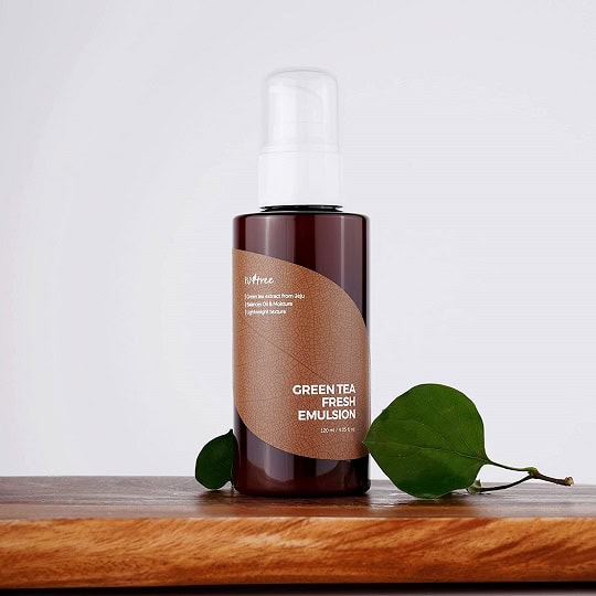 Isntree - Green Tea Fresh Emulsion - Green Tea Refreshing Emulsion - 120ml - Image 3