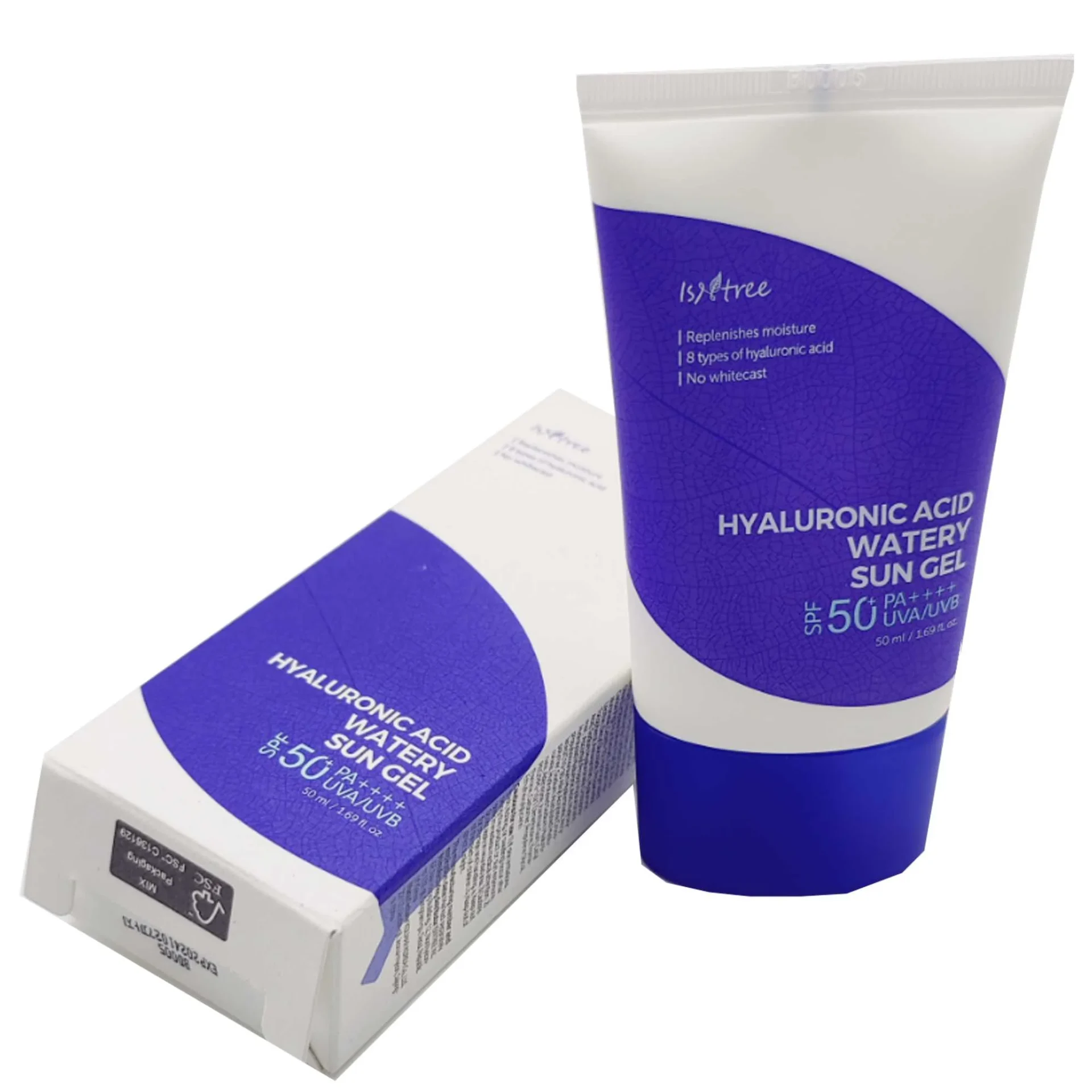 Isntree - Hyaluronic Acid - Watery Sun Gel SPF50+/PA++++ - Lightweight Face Protection Cream - 50ml - Image 3