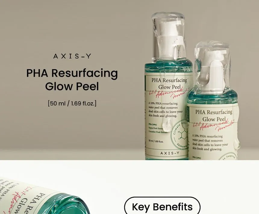 AXIS-Y PHA Resurfacing Glow Peel 50ml - Image 2