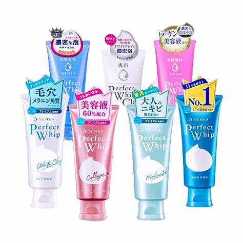 Shiseido Senka Perfect Whip Collagen Cleansing Foam – Αφρός καθαρισμού με κολλαγόνο - Image 3