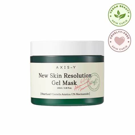 AXIS-Y New Skin Resolution Gel Mask καταπραϋντική τζελ μάσκα 100ml
