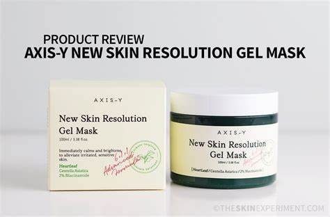 AXIS-Y New Skin Resolution Gel Mask καταπραϋντική τζελ μάσκα 100ml - Image 3