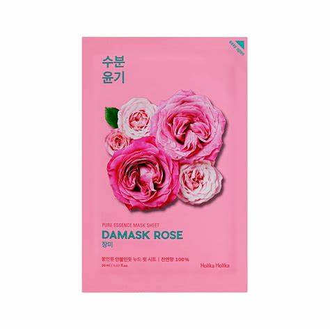 Holika Holika Pure Essence Mask Sheet – Damask Rose 23ml