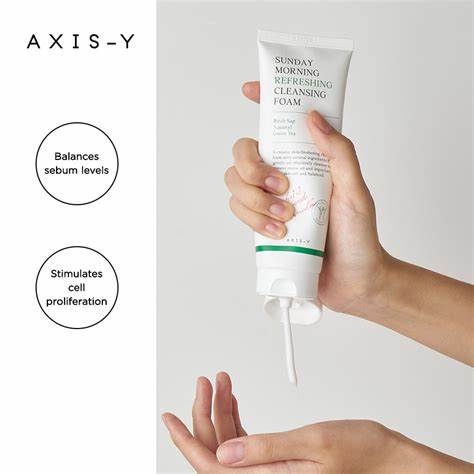 AXIS-Y Sunday Morning Refreshing Cleansing Foam 120ml - Image 3
