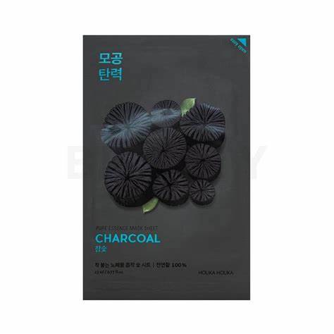 Holika Holika Pure Essence Mask Sheet – Charcoal 20ml