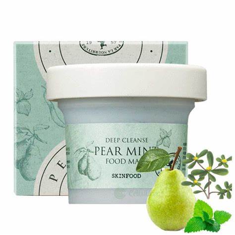 SKINFOOD Pear Mint Food Mask μάσκα προσώπου 120g