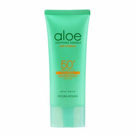 Holika Holika Aloe Soothing Essence Waterproof Sun Gel Αδιάβροχο αντηλιακό για Πρόσωπο & Σώμα SPF50+ 100ml