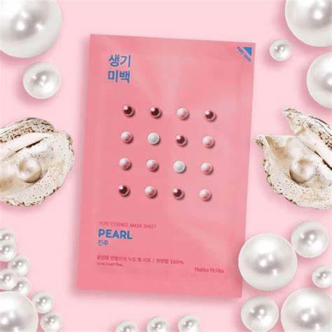 Holika Holika Pure Essence Mask Sheet Ενυδατική Μάσκα Προσώπου – Pearl 20ml - Image 2