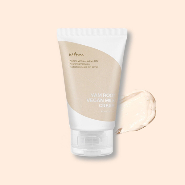 Isntree - Yam Root Vegan Milk Cream - Deep Moisturizing Face Cream - 80ml - Image 3