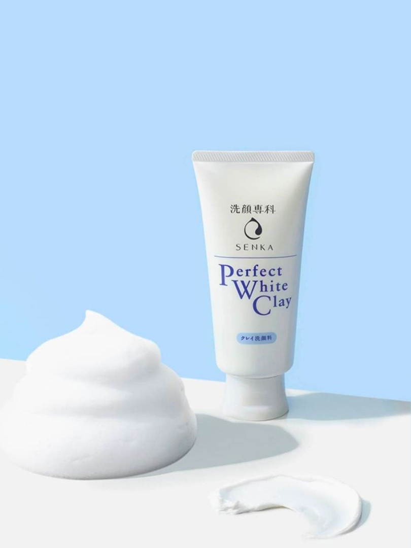 Shiseido Senka Perfect White Clay Foam – Αφρός καθαρισμού με λευκό άργιλο - Image 3