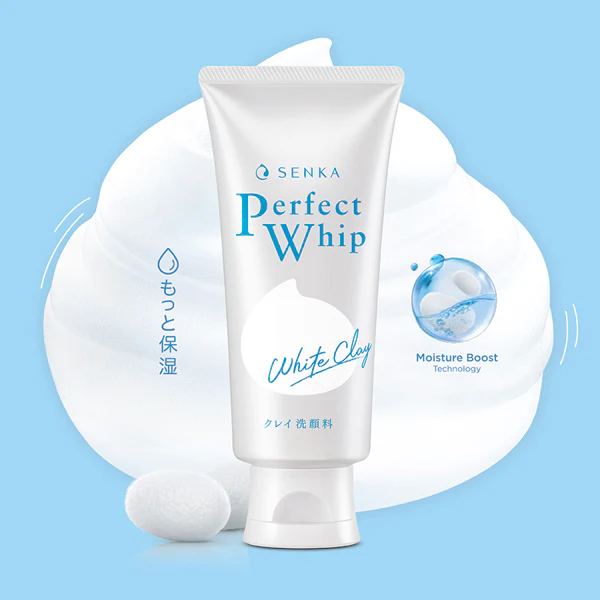 Shiseido Senka Perfect White Clay Foam – Αφρός καθαρισμού με λευκό άργιλο