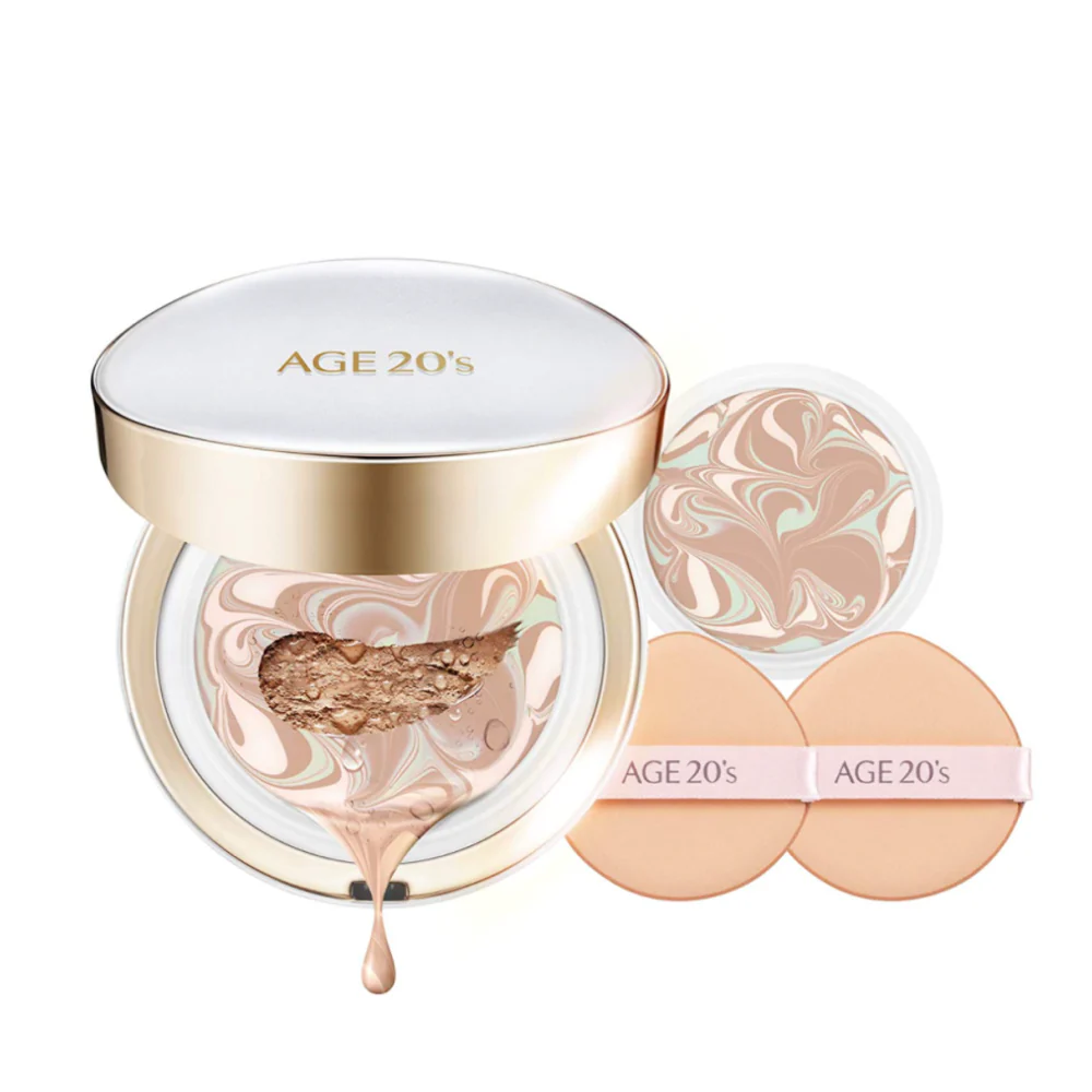 AGE20s Signature Essence Cover Pact Long stay plus Refill SPF 50+ PA++++ - Image 2