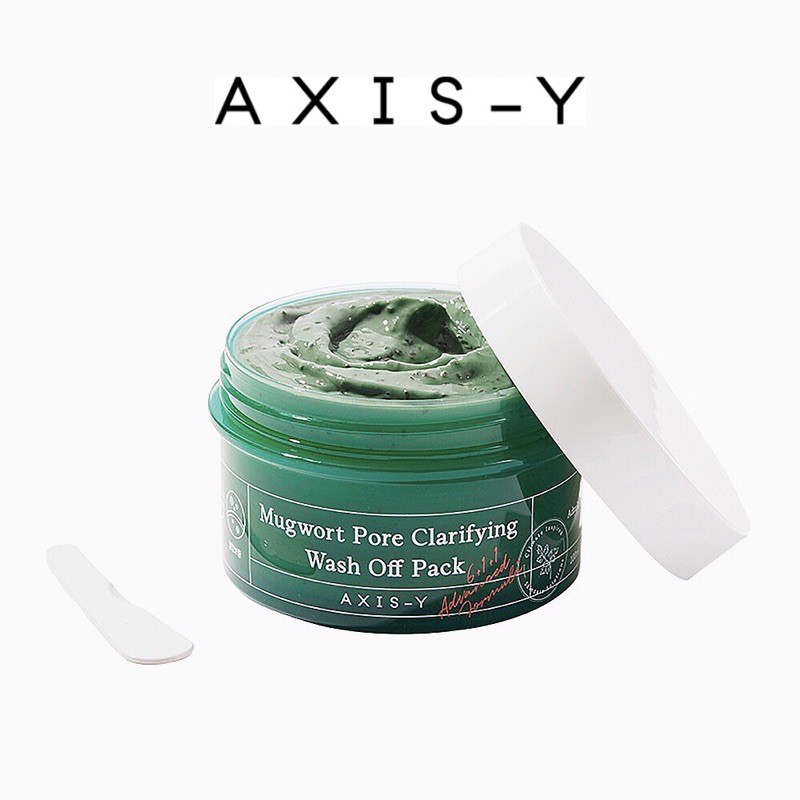 AXIS-Y Mugwort Pore Clarifying Wash Off Pack μάσκα για βαθύ καθαρισμό με καταπραϋντική δράση 100ml